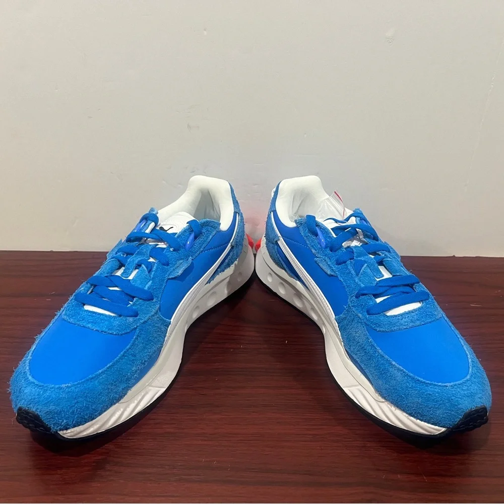 Puma, Wild Rider Vintage, 381595 01, Blue & White - Picture 13 of 16